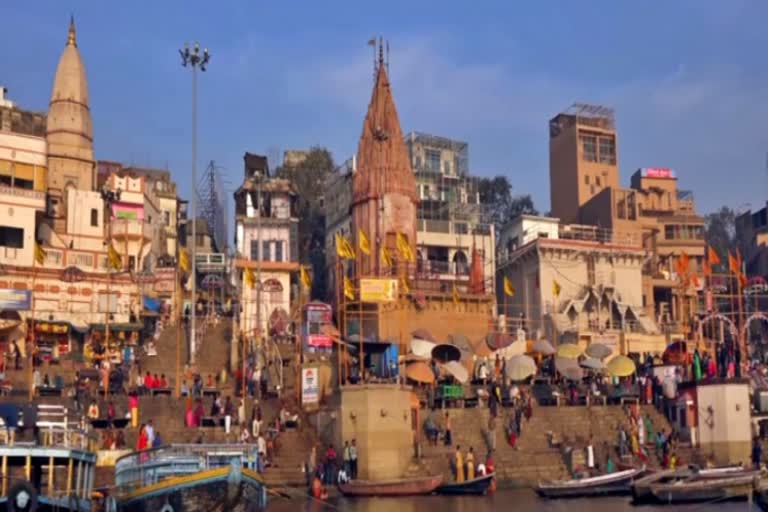 Kashi, the holy shrine of the Hindus.