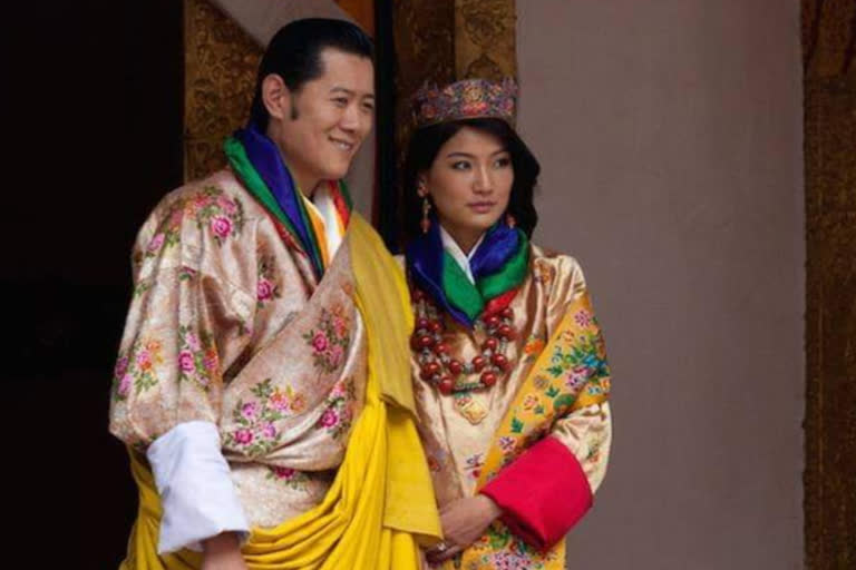 first time  Bhutan king ADDRESS media