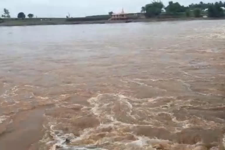 Increase in flow of Cikodi Krishna River