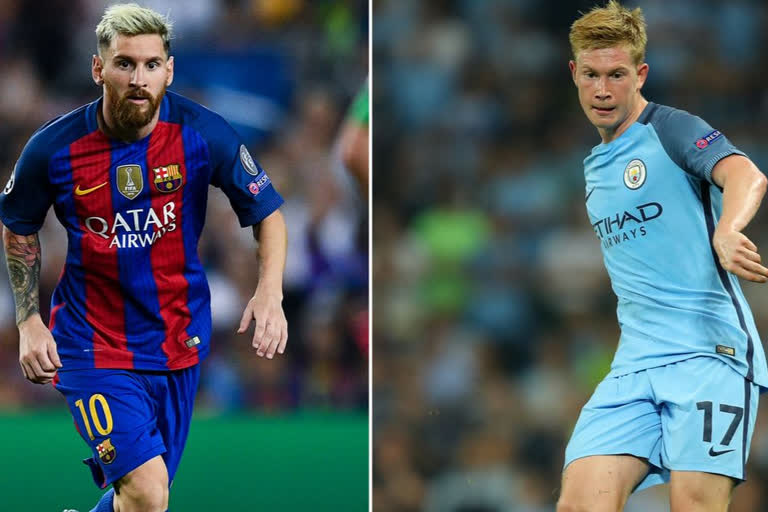 Lionel Messi, Kevin De Bruyne