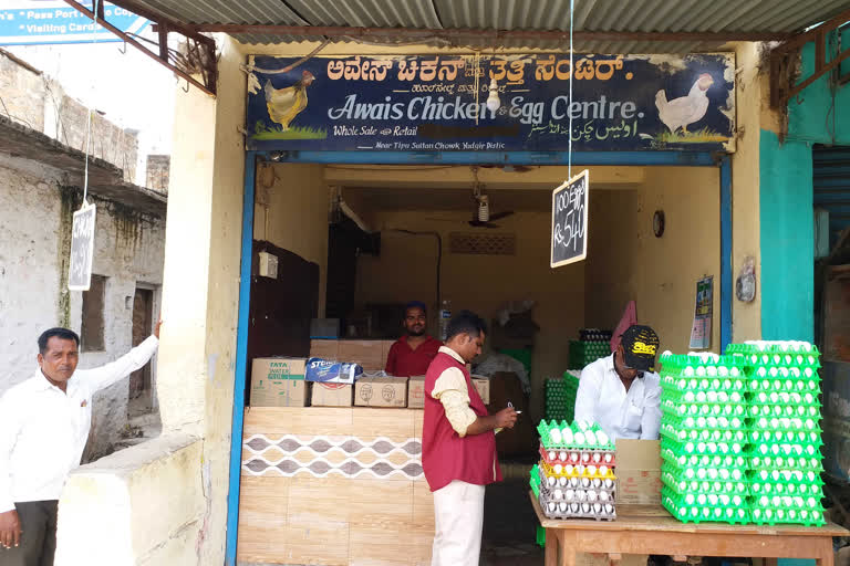 hike price of eggs and chicken in yadgir karnataka