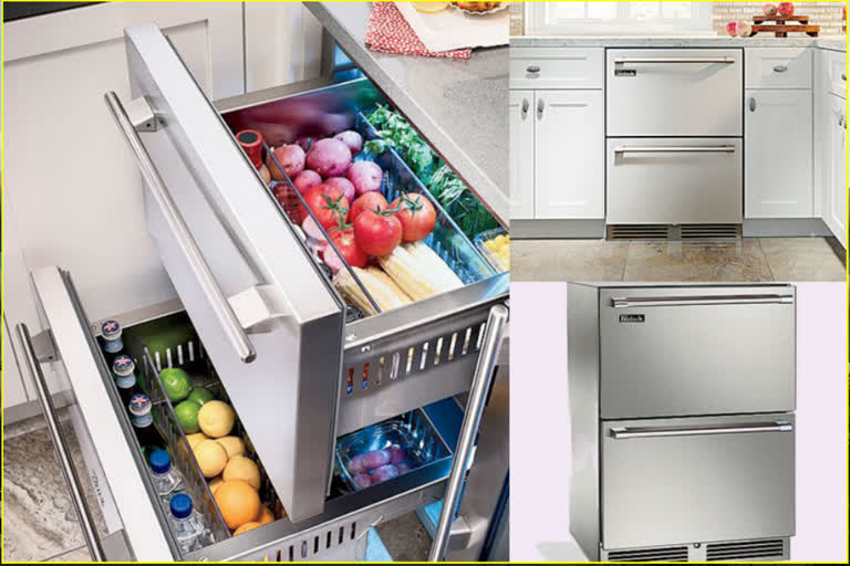 you can keep your refrigerator under the kitchen platform