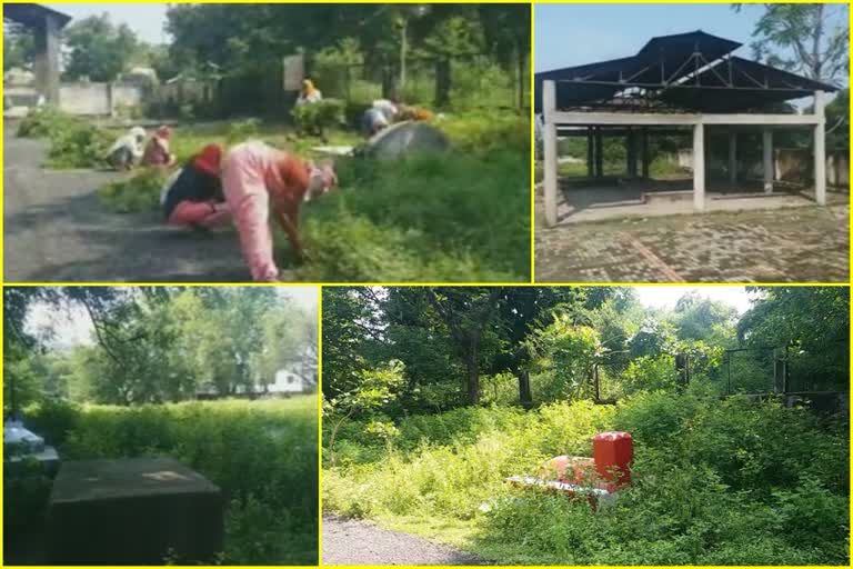 crematorium cleaned by citizens