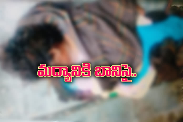 husband beat his wife to death with bricks at jadcherla mahabubnagar