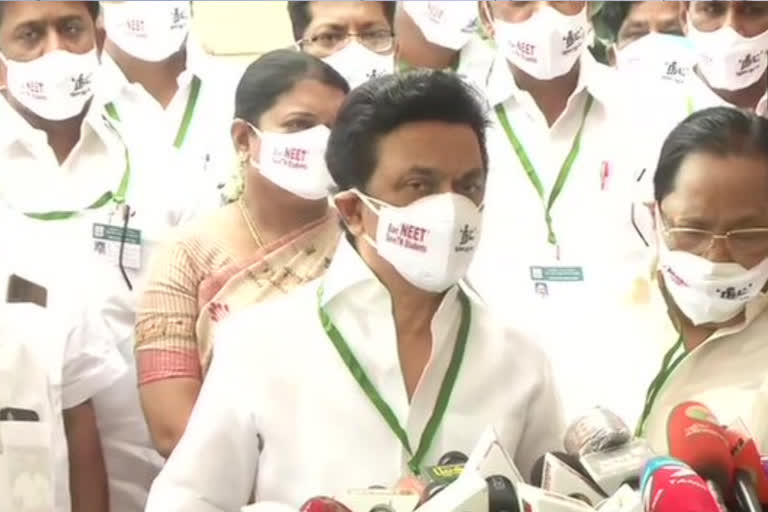 DMK President MK Stalin