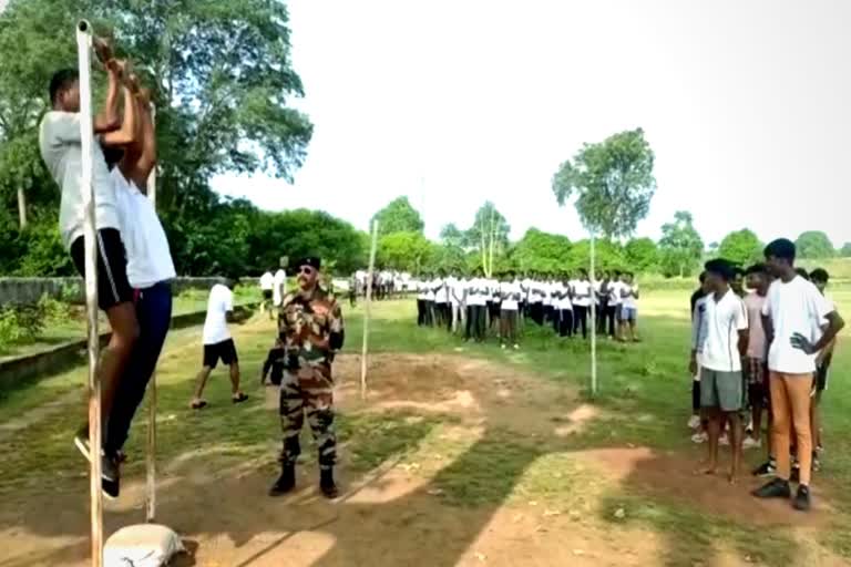 dhamtari army training by lokesh sahu