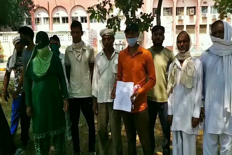 two family dispute in bapoda village of bhiwani