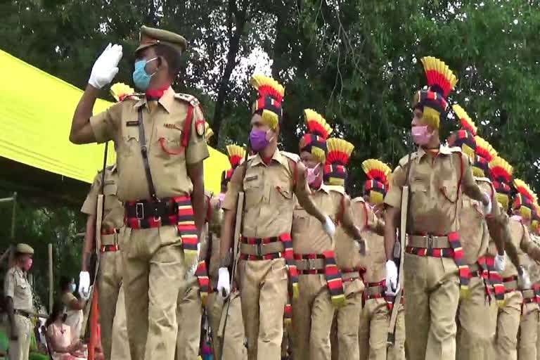 9th Assam police Golden Jubilee celebration at Barhampur