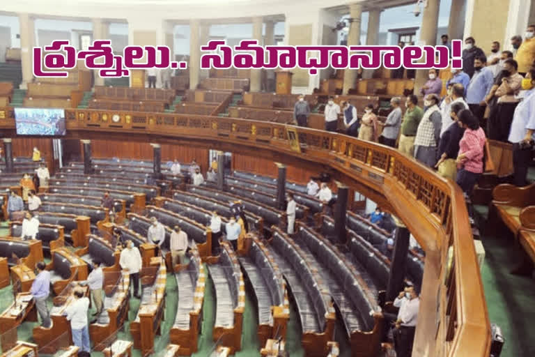 Central Ministers Answers to Telangana Mps