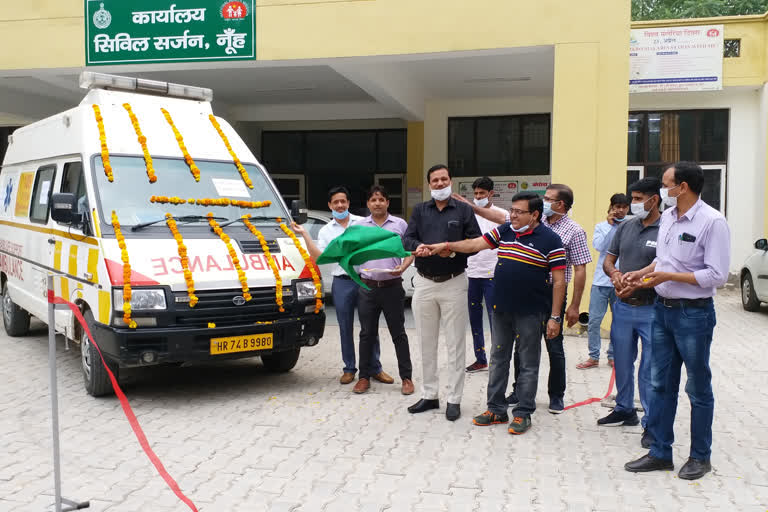 Second mobile van for corona testing in nuh