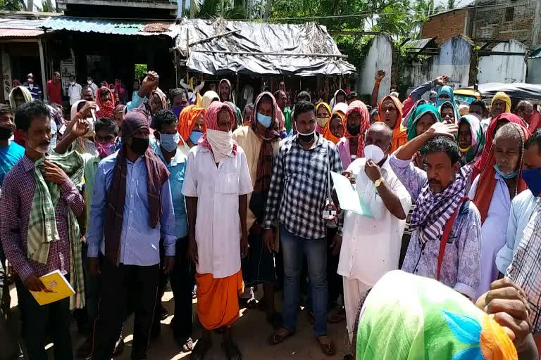 Villagers surrounded Brahmagiri block