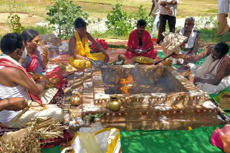 Yagna for rains at palasa