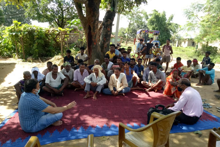 bdo organised chaupal in blocks in ranchi