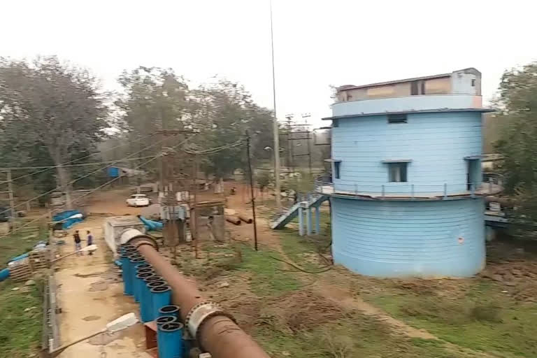 scada system being installed for monitoring water filter plant and reservoir in raipur