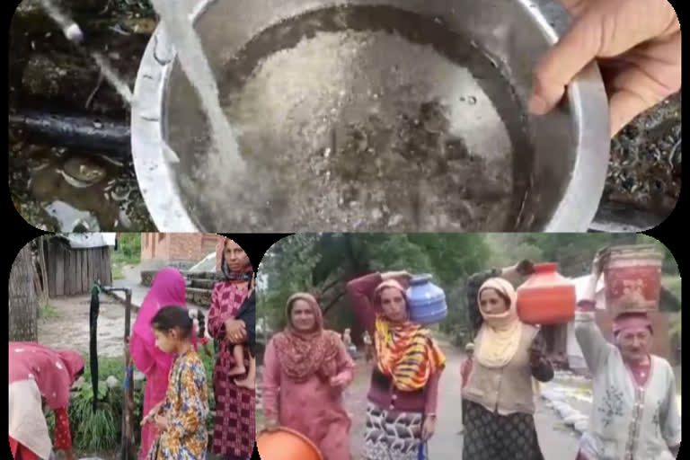 Dirty Water Is Being Provided To The People Of Dawoodpora