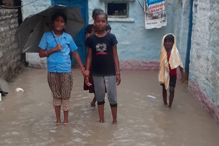 Heavy rains in Sedam taluk