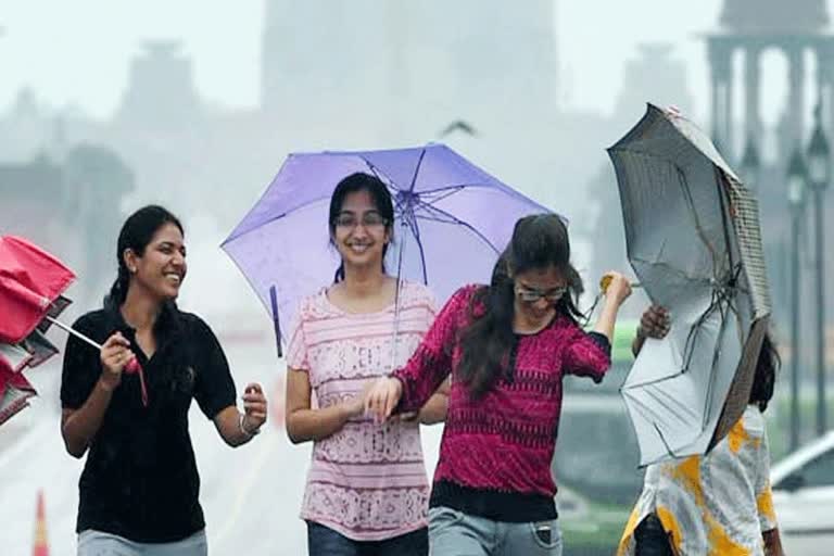 monsoon in delhi will be till first week of october but there will be no rain