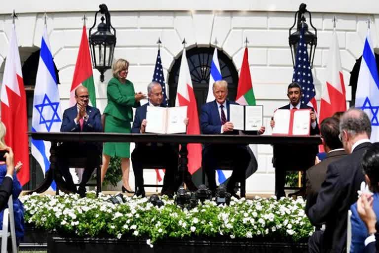 Netanyahu thanks Trump Bahrain and UAE