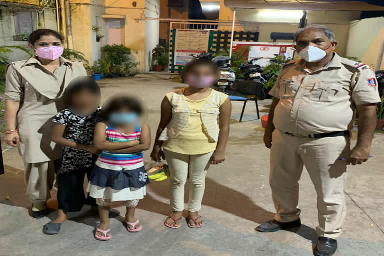 karol bagh police handed three missing minor sisters to their family in delhi