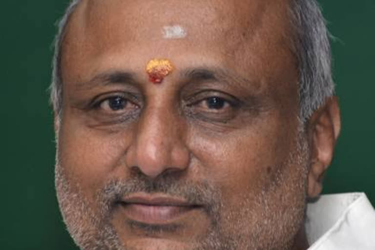 BJP National Executive Committee member C.P. Radhakrishnan tested positive in Corono