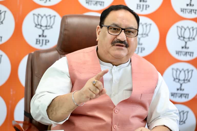 j p nadda address media