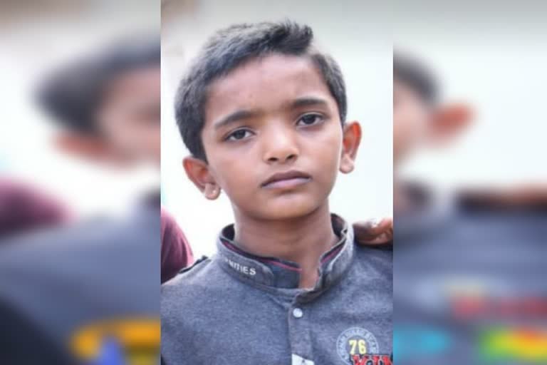 Boy died in accident from Tractor rotry in Mandya