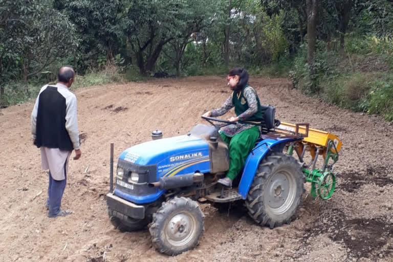 machinery given to farmers by jica