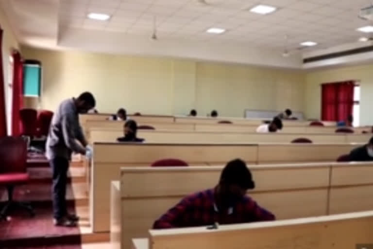 last semester exams started in basara iiit