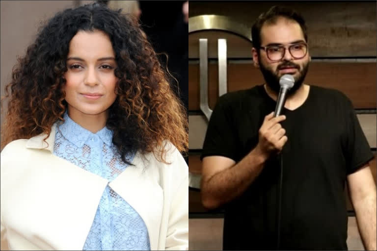 Kangana in Twitter battle with comedian Kunal Kamra