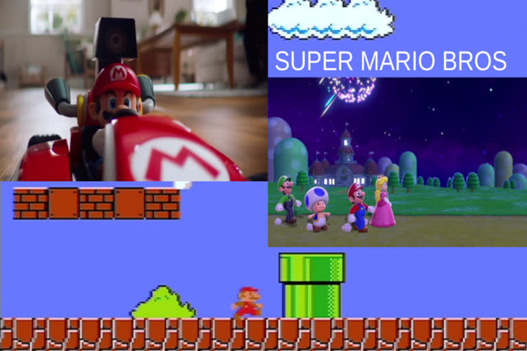 Nintendo's famed video game star Mario,  Mario turns 35