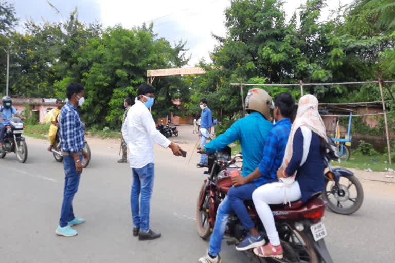 rapid antizen test by police in ramgarh