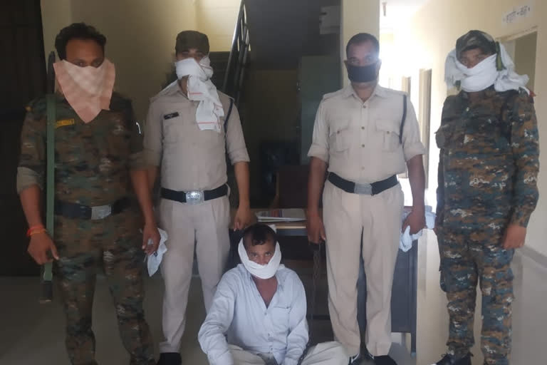 Police arrested the accused who are absconding in the mollestation case