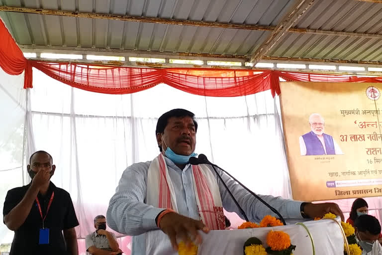 Minister of State Bharat Singh Kushwaha