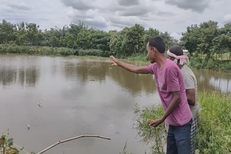 Two man become self dependent by Fish farming at Rangia