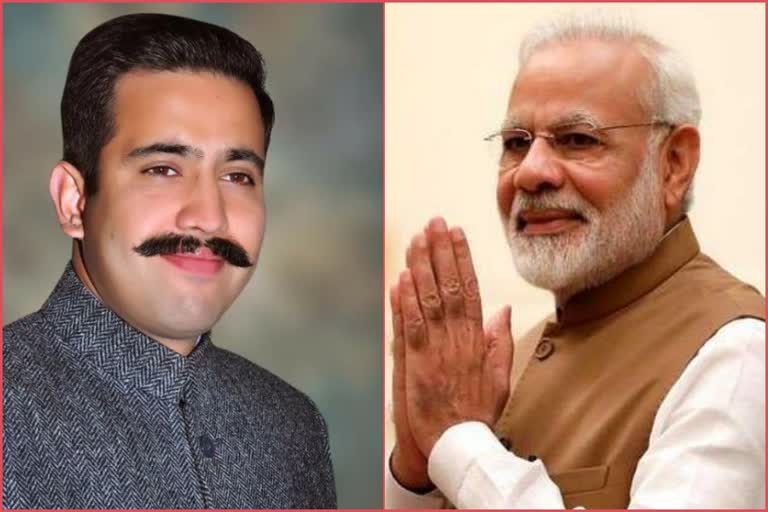 vikramaditya singh Wishes to PM Modi On 70th Birthday