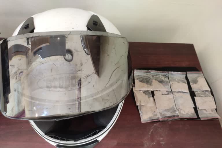 one-arrested-in-bangalore-attempt-brown-sugar-sale-at-helmet