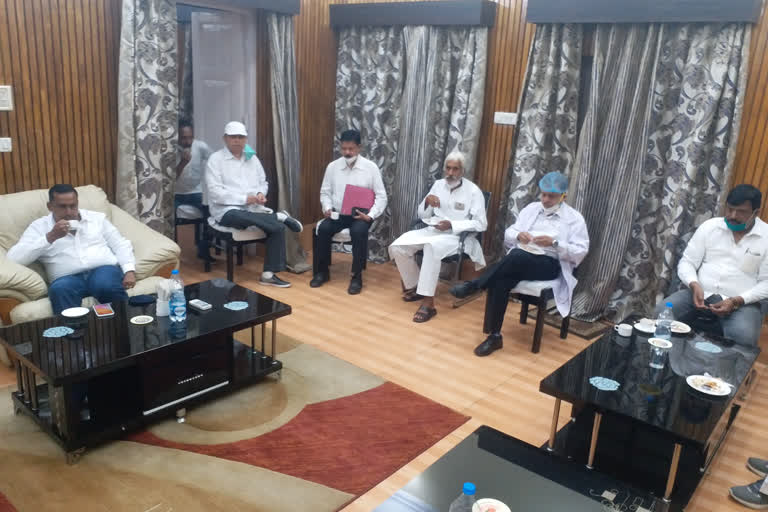 health minister banna gupta visited hazaribag
