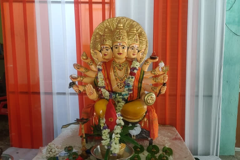 vishwakarma jayanti celebrations in pedda chinthakunta