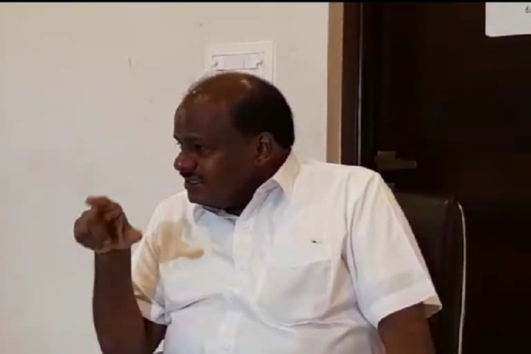 hd kumaraswamy tweet about Kannada Status