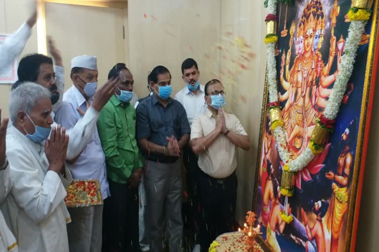 vishwakarma celebration in hasan