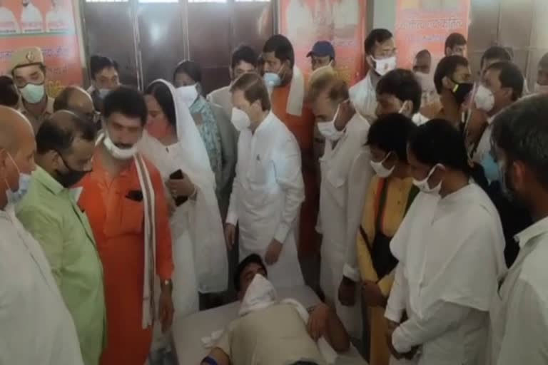 Blood donation camp organized in Bahadurgarh on PM Modi birthday