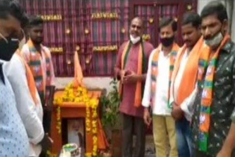 prime minister narendra modi birthday celebrations in suryapet district