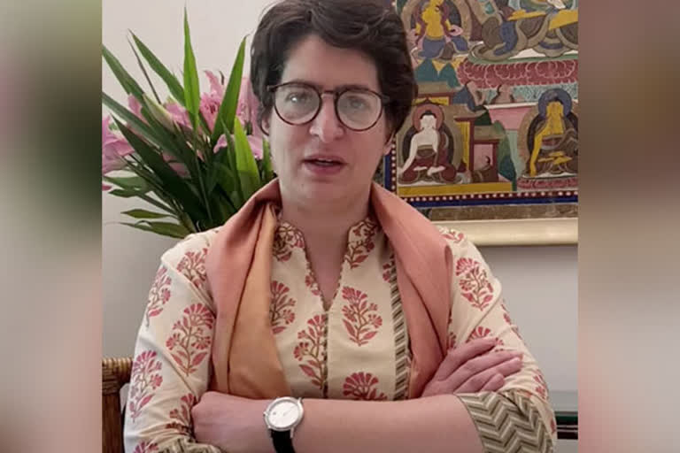 Unemployment issue  Unemployment in India  Priyanka Gandhi on Unemployment issue  Priyanka Gandhi  തൊഴിലില്ലായ്മ രാഷ്ട്രീയ വിഷയമല്ല  മാനുഷികമാണ്  പ്രിയങ്ക ഗാന്ധി  കോൺഗ്രസ് നേതാവ് പ്രിയങ്ക ഗാന്ധി