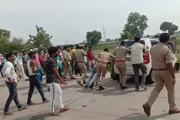 road accident in kanpur dehat