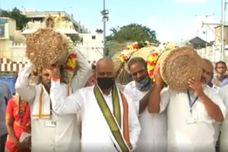 tirumala srivari brahmostavalu 2020