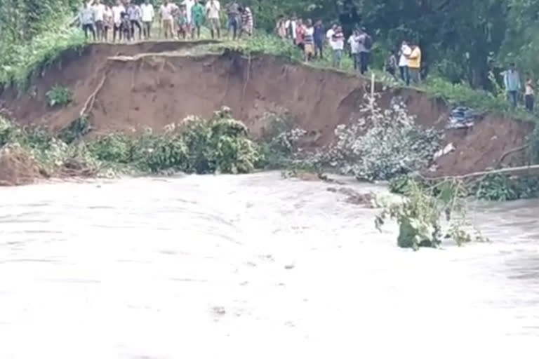 Flood situation became normal at Dhemaji