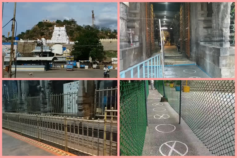 Increased security at Srikalahasti