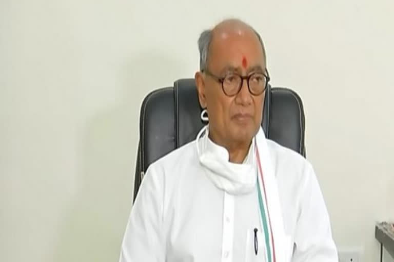 Congress govt had made APMC Act in favour of farmers: Digvijay