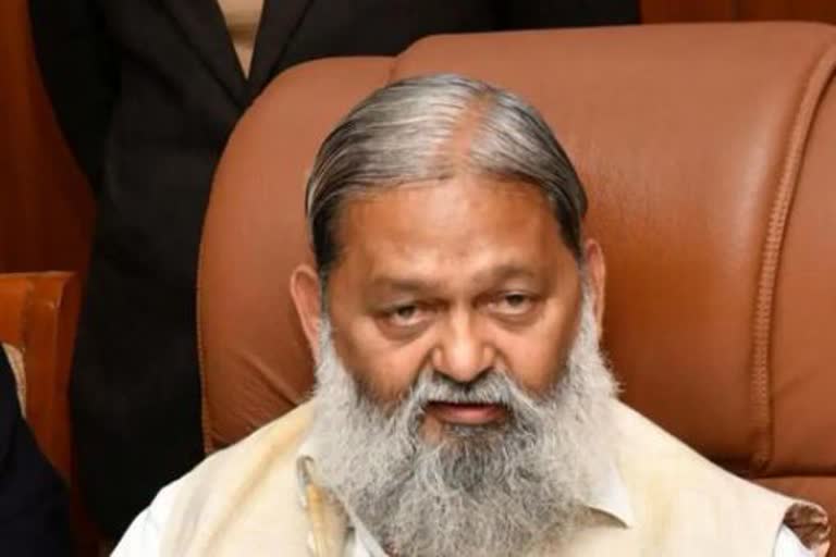 anil vij comment on farmers lathicharge