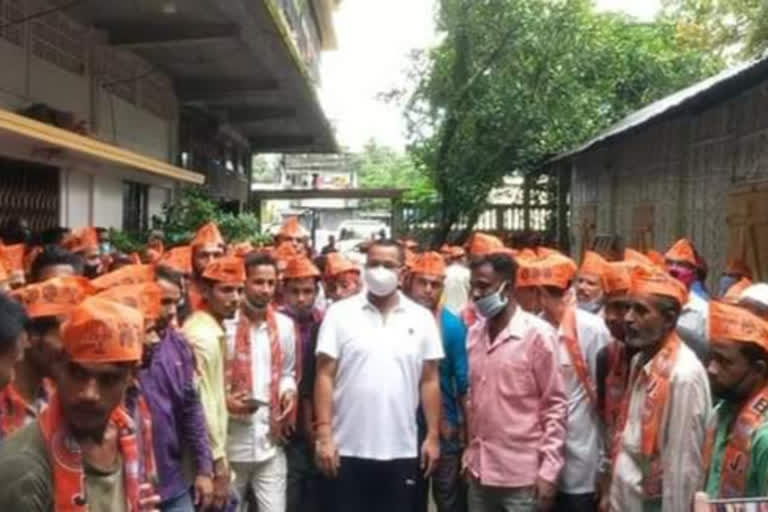 BJP MLA BREAK COVID PROTOCOL